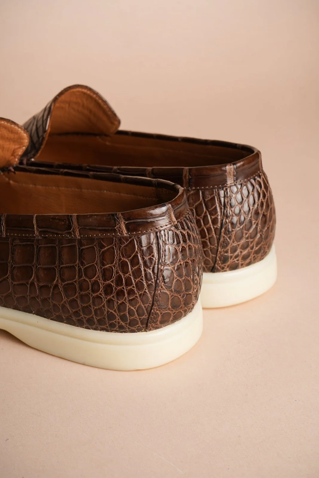 Sienna Splendor Crocodile Loafers - Image 4